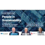 People in Sustainability – A Review of 2021: Key Trends We Have Noted, and the Outlook for 2022